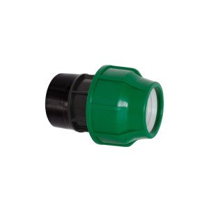 Złączka do nawadniania podziemnego, zielono-czarna.