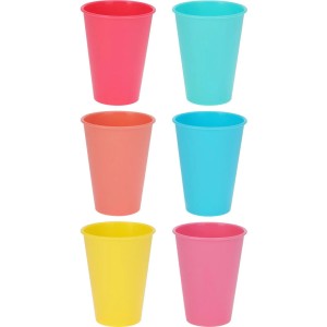 Zestaw kubków 400 ml, mix kolorów
