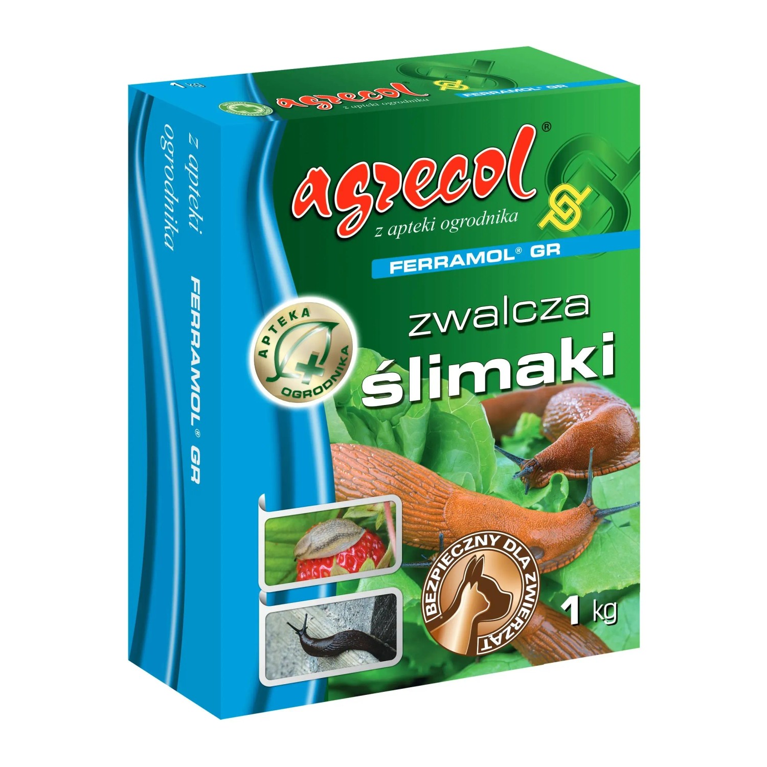Agrecol Granulat na ślimaki Ferramol - 1 kg.