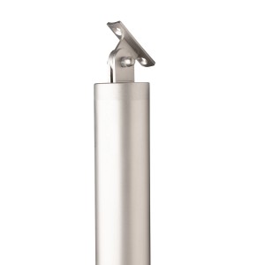 t.b.t. słupek do poręczy i balustrad, kolor srebrny.