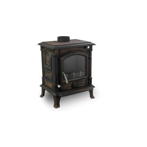 Nordflam Piec kominkowy Akron patyna 70x56x47