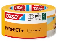 Tesa Taśma malarska Perfect+ żółta 50 m x 50 mm