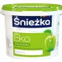 Wiadro białej farby do ścian Śnieżka Eko, hipoalergiczna, 3L.