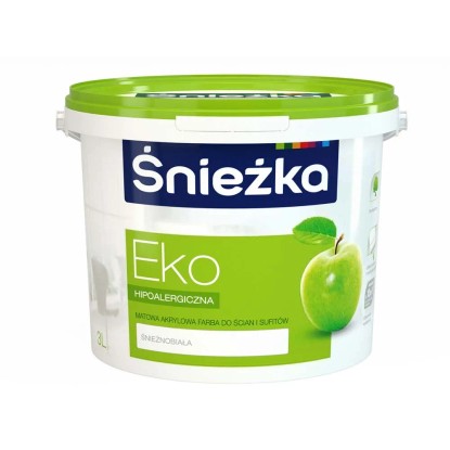 Farba Śnieżka EKO biała 3 l