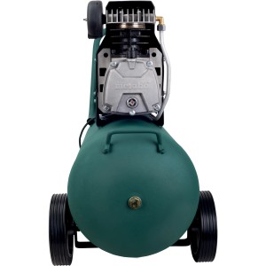 Kompresor Metabo Basic 250-50 W, mobilny kompresor powietrza ze zbiornikiem 50 l i manometrem.