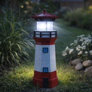 4iQ Lampka solarna Latarnia Morska wys. 27 cm