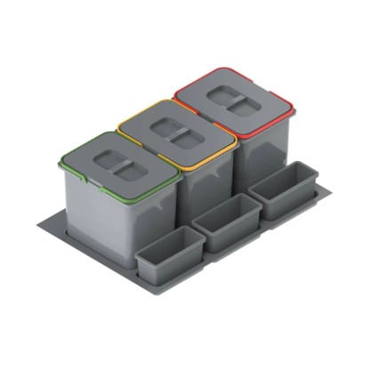 Rejs Pojemnik na odpady PRAKTIKO 80 potrójny H=40