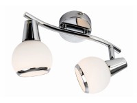 Reality Listwa LORIS chrom 2x40W E14