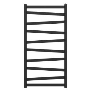 Giovanni Grzejnik elektryczny CYL 600 W czarny mat 97 x 50 cm