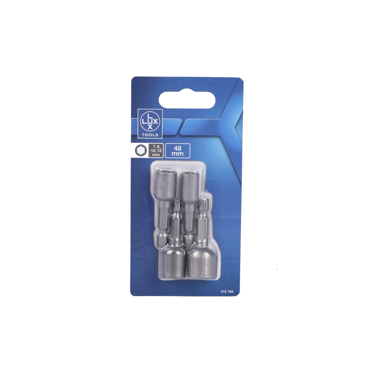 LUX-TOOLS Tools Zestaw adapterów do klucza nasadkowego - 4 cz.