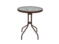 Stolik balkonowy BISTRO brązowy