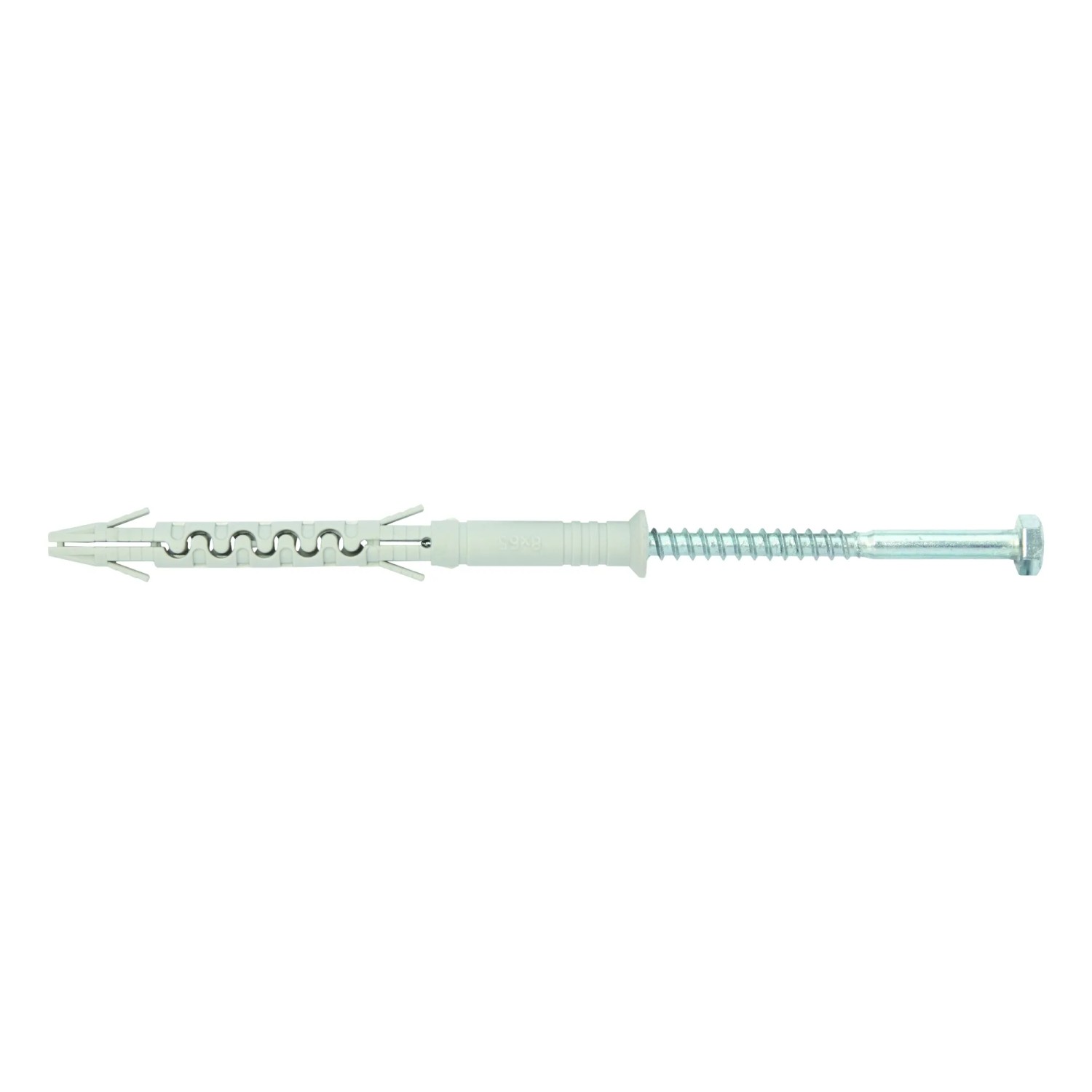 Wkręt-met Kołek ramowy z łbem 6-kątnym 8 mm x 65 mm