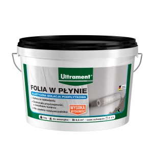 Wiadro Ultrament Folia w Płynie, folia w płynie do płytek, elastyczna izolacja.