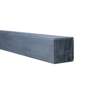 Szary słupek t.b.t. do ogrodzeń i aranżacji ogrodów.