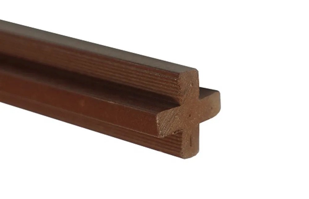 Winfloor Łącznik WPC kompozyt krzyżak. jasny brąz z dł.: 220 cm