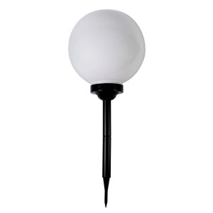 4iQ Lampa solarna LED ZENIT śr. 30 cm czarna