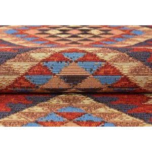 Indavo Dywan BORNEO kilim 80 x 140 cm czerwony