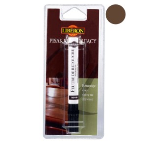 Pisak retuszerski Liberon, odpowiedni do efektów na drewnie i poprawek.