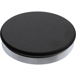 Palnik boczny do grilli gazowych Knox & Maddox jako część zamienna, okrągły kształt, czarny/srebrny.