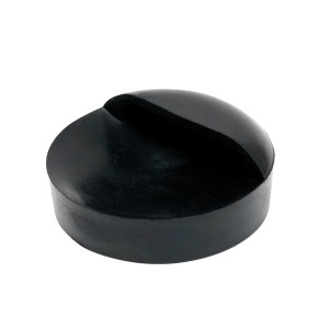 Czarny korek do syfonu zlewozmywakowego, t.b.t.