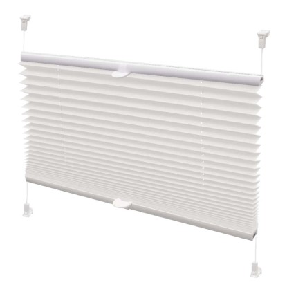 Roleta plisowana VERONA biała 105 cm x 150 cm