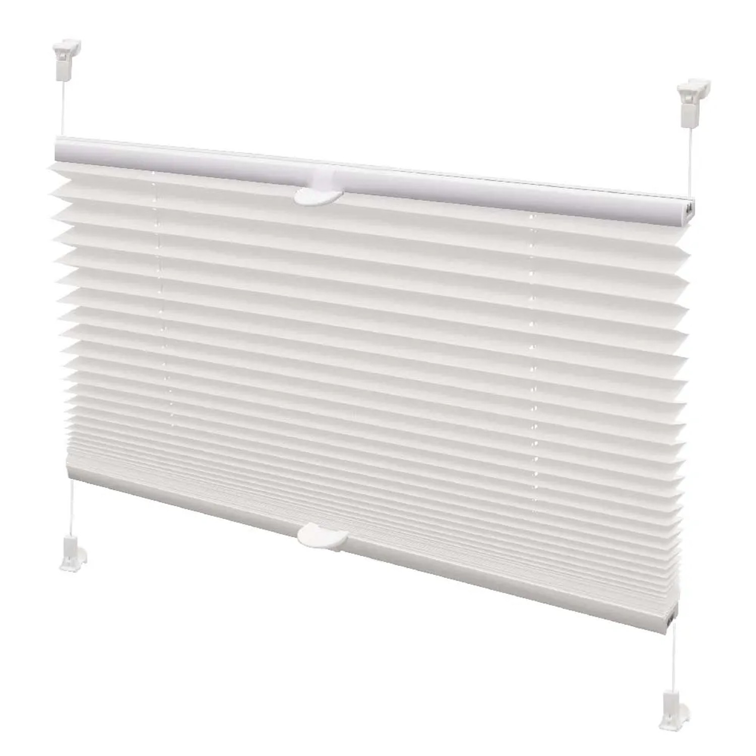 Roleta plisowana VERONA biała 105 cm x 150 cm