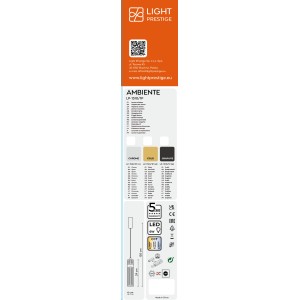 Light Prestige Lampa wiszaca LED AMBIENTE 6W CCT 623lm - 638lm - 619lm chrom