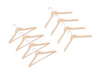 Farilia Wieszak drewniany 8 sztuk Farilia Wieszak drewniany 8 sztuk