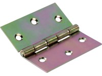 Zawias kanciasty 60 mm x 60 mm ocynkowany na żółto