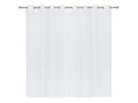 Firana Simple Chic na przelotkach szer. 280 cm x wys. 160 cm biała Firana Simple Chic na przelotkach szer. 280 cm x wys. 160 cm biała