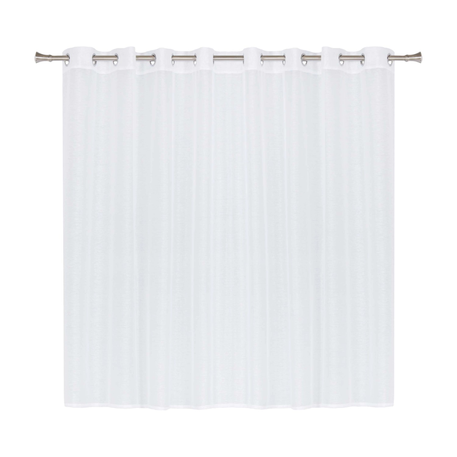 Firana Simple Chic na przelotkach szer. 280 cm x wys. 160 cm biała