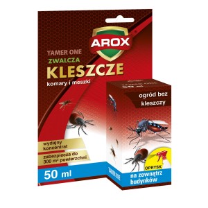 AROX Tamer One środek na kleszcze, komary i muchy. Koncentrat do użytku zewnętrznego.