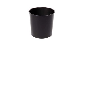 Czarny wkład do doniczki t.b.t., akcesoria do doniczek.