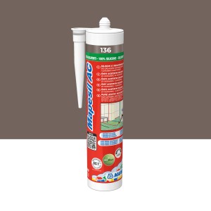 Kasetka silikonu Mapesil AC 136, odpowiednia do ceramiki i sanitariatów.