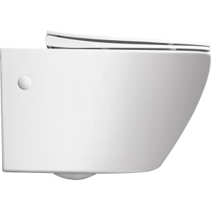 Biała miska wisząca WC (t.b.t.) z kategorii Miski wiszące WC.