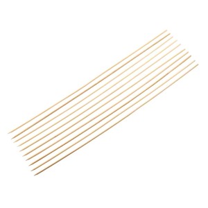 Dziesięć naturalnych tyczek do podpierania roślin o długości 60 cm do ogrodu.