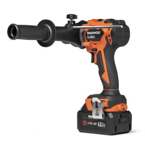 DAEWOO Wiertarko-wkrętarka udarowa DAA 6521 Li Set 21V 2x4,0Ah