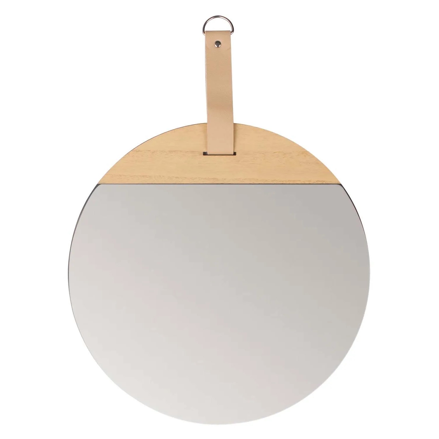 Splendid Lustro wiszące BORAS beżowe śr. 40 cm