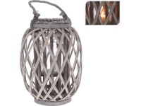 Latarnia wiklinowa Willow 30 x 23 cm