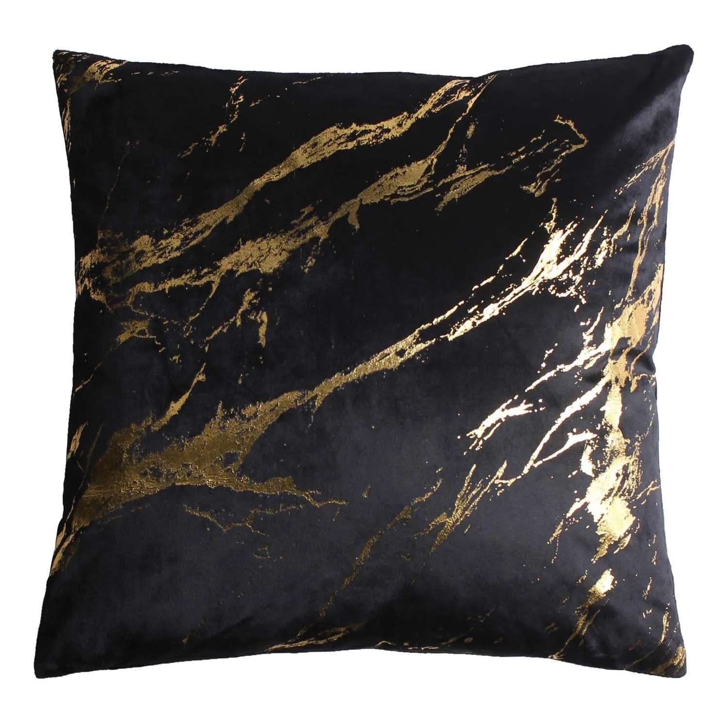 Splendid Poduszka dekoracyjna STORM 45 x 45 cm czarno-złota