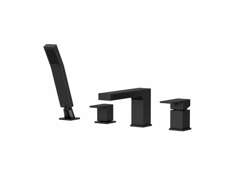 Valvex Bateria wannowa 4-otworowa Italy black
