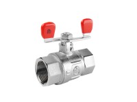 Armatura Kraków Zawór kulowy PP i N-N z motylkiem i dławikiem 1