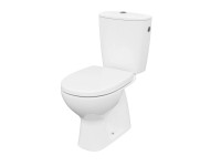 Cersanit Kompakt WC pionowy Arteco bezkołnierzowy z deską wolnoopadającą
