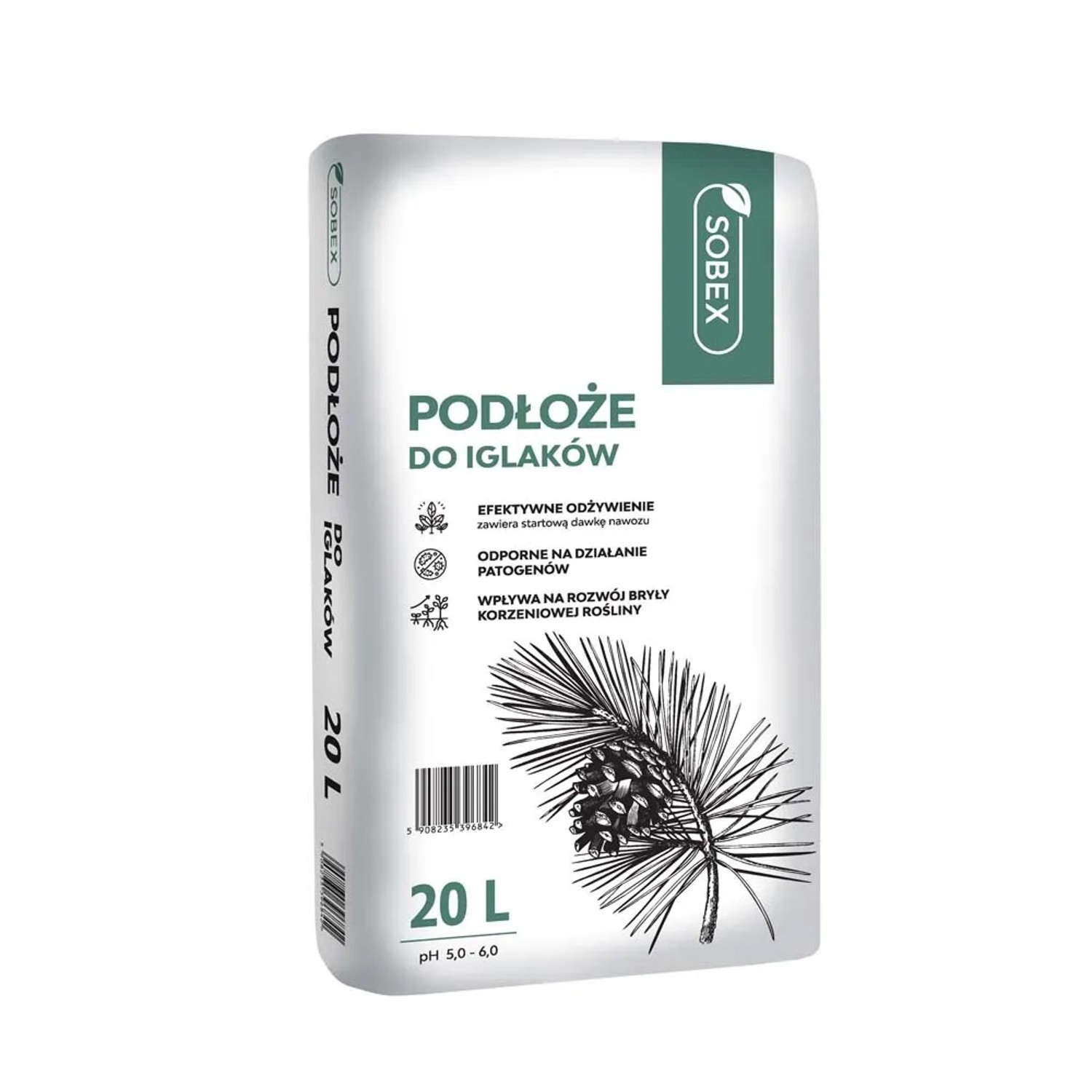 Sobex podłoże do iglaków - 20 l