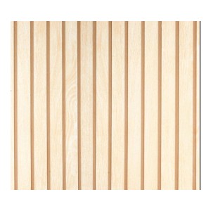 Wygląd paneli drewnianych: Samoprzylepna folia z jasnymi paskami drewna na meble i ściany.