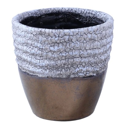 Osłonka biało-brązowa - 21 cm