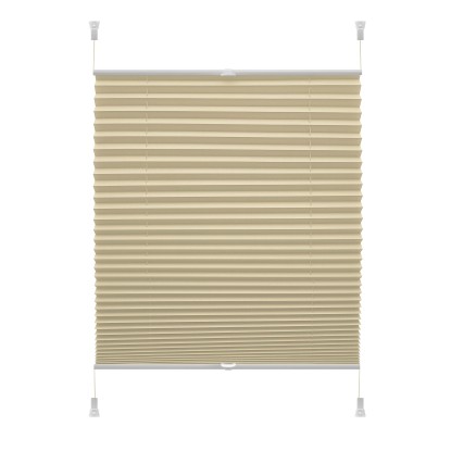 Roleta plisowana VERONA beżowa 73,50 cm x 210 cm