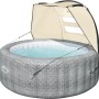 Bestway LAY-Z-SPA Daszek przeciwsłoneczny 183x94x109 cm do wanien z hydromasażem, chroni przed słońcem i owadami.
