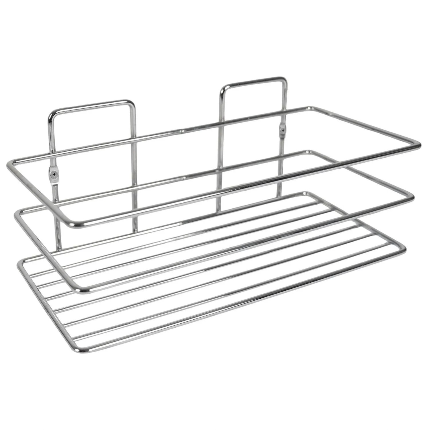 Sepio Półka Presto prosta srebrna 24x11x10