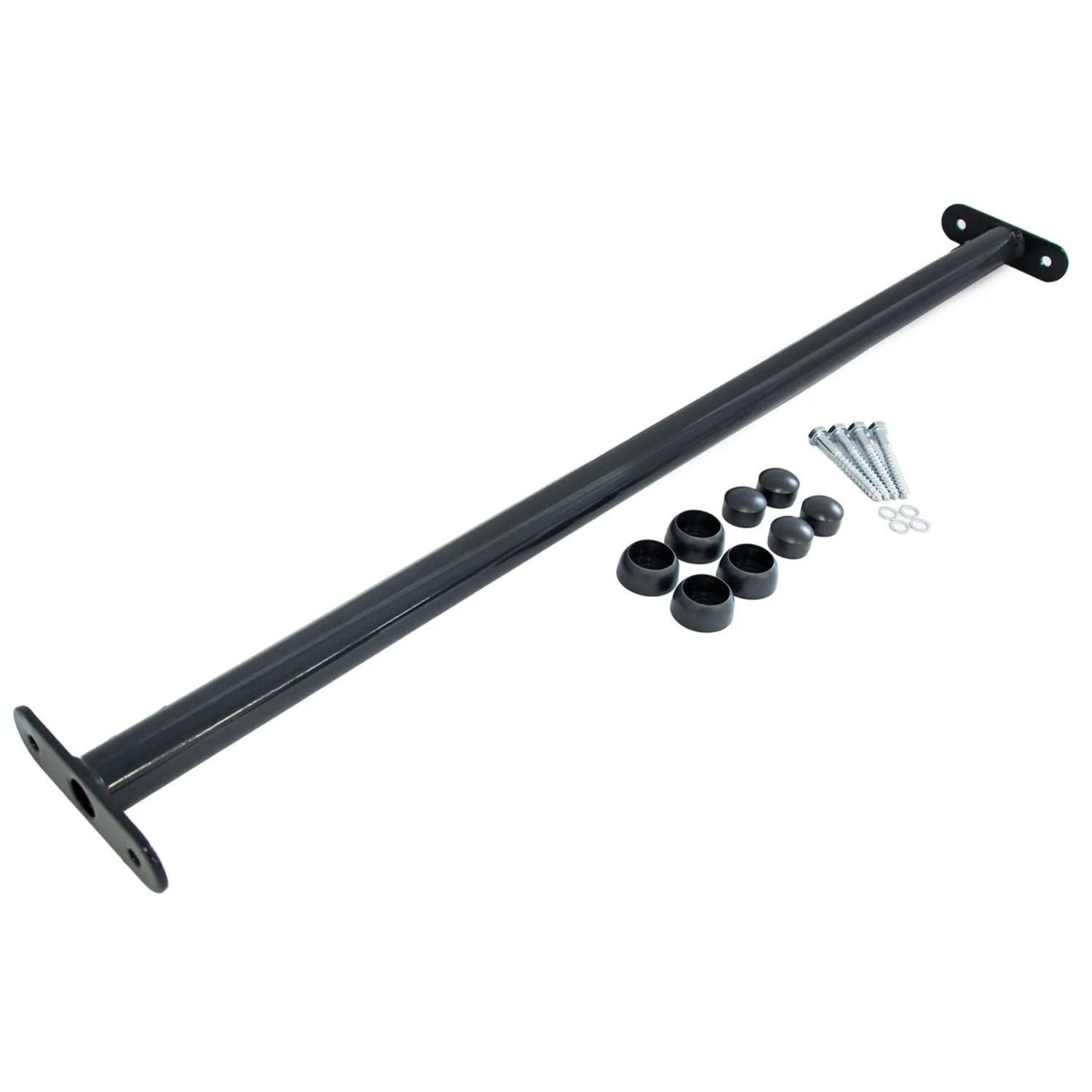 4IQ Drążek metalowy antracytowy długość 90 cm średnica 32 mm_7